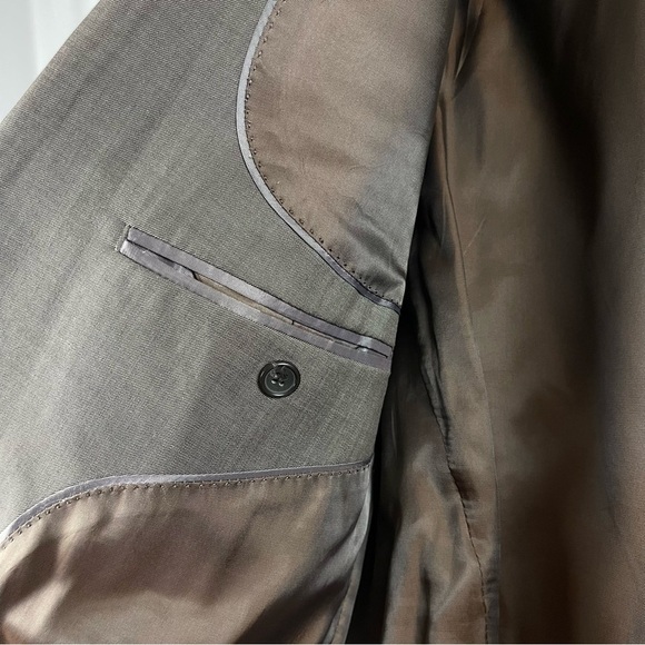 Marc Anthony Wool 42R 2 Button Blazer Career Professional Office Business - Picture 6 of 12
